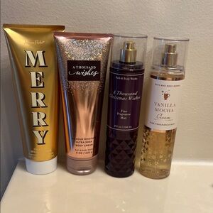 Bath & Body Works Merry and A Thousand Wishes Set